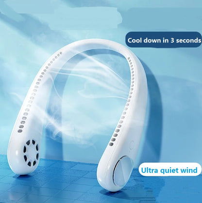 Portable Neck Fan Rechargeable Hands Free Cooling Fan